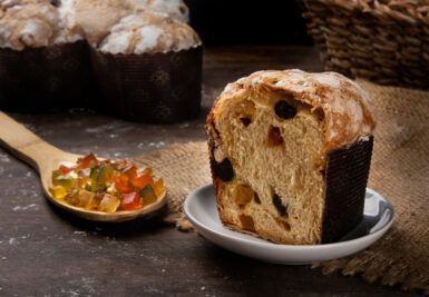 Panetone en Italia o pan de pascua en países latinos como Ecuador. Foto: Shutterstock